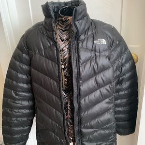 The North Face Women's Down 550 RTO Jacket - charcoal black